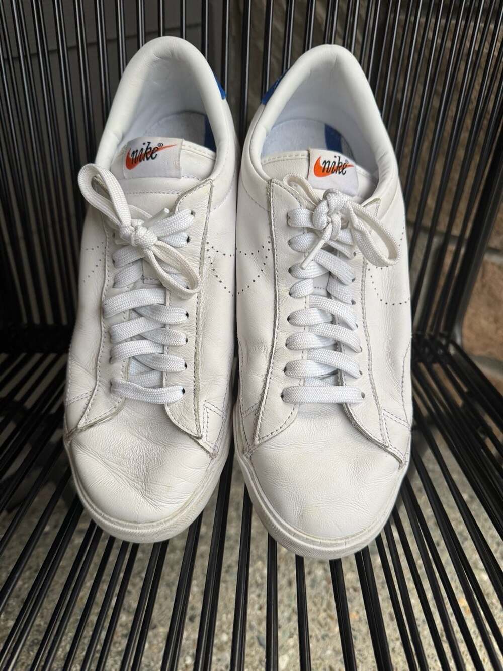 Nike Zoom Tennis Classic Fragment Design White Blue Sneakers
